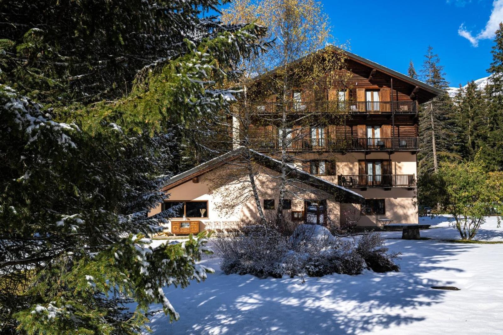 Alpine Forest Hotel Champoluc Bagian luar foto